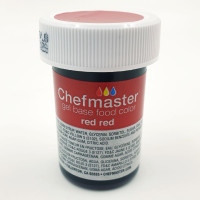 Гелева фарба Chefmaster Яскраво-червона/Red Red 28 г