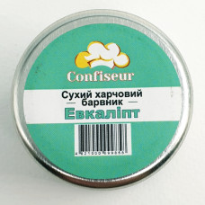 Сухий барвник для шоколаду Confiseur Евкаліпт 5 гр