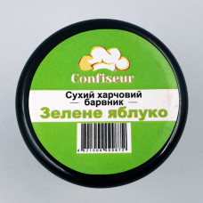 Сухий барвник для шоколаду Confiseur Зелене яблуко 8 г