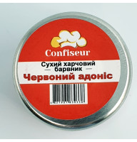Сухой краситель для шоколада Confiseur Красный адонис 6 гр