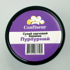 Сухий барвник для шоколаду Confiseur Пурпурний 3.5 г