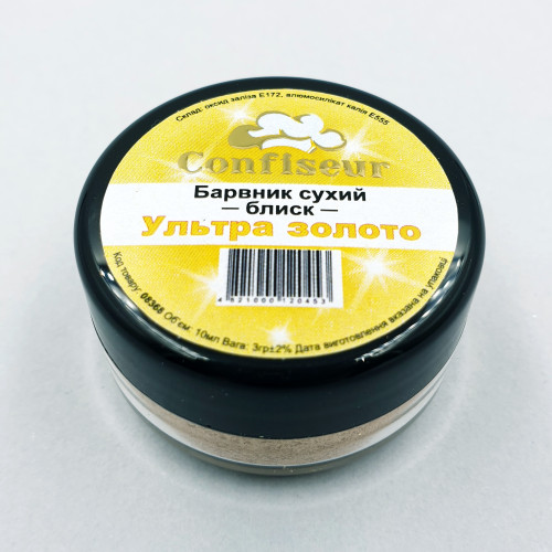 Кандурин Confiseur Ультра золото 3 г