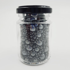 Посипка кондитерська Black Pearls (чорні перлини) Latarte