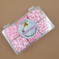 Набір посипок кондитерських Pink temptation (рожеві перламутрові) Latarte