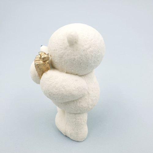 Шоколадна фігурка Ведмедик з подарунком