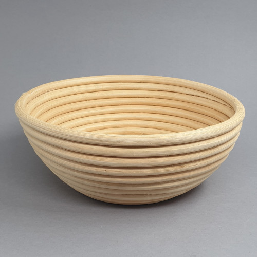 Ротанговий кошик для вистоювання хліба круглий 20 см - 600-700 г
