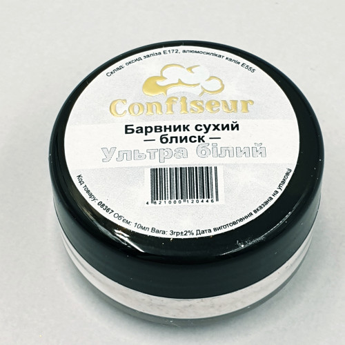 Кандурин Confiseur Ультра білий 3 г