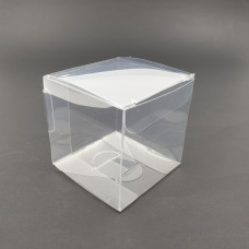 Коробка пластикова прозора 5.5х5.5х5.5 см