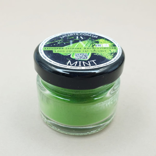 Барвник жиророзчинний сухий Latarte Mint 30 мл