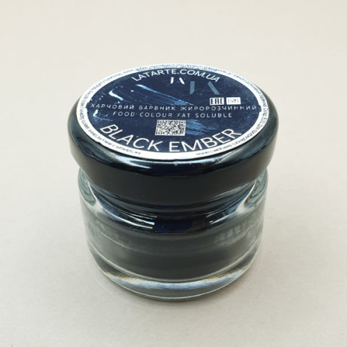 Барвник жиророзчинний сухий Latarte Black Ember 30 мл