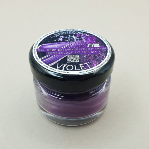 Барвник жиророзчинний сухий Latarte Violet 30 мл