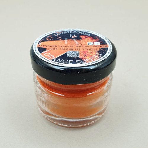 Краситель жирорастворимый сухой Latarte Orange Sunset 30 мл
