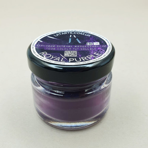 Барвник жиророзчинний сухий Latarte Royal Purple 30 мл