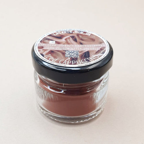 Барвник водорозчинний порошковий (сухий) Ja Latarte Icead Cappuccino 10 г