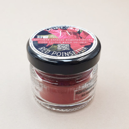 Краситель водорастворимый порошковый (сухой) Ja Latarte Red Poinsettia 10 г