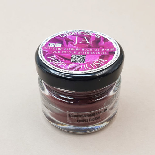 Краситель водорастворимый порошковый (сухой) Ja Latarte Purple Fuchsia 10 г
