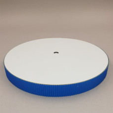 Підкладка посилена гофрована Синя - 25х2.6 см