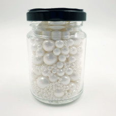 Посипка кондитерська Pearl Beads (білі перлини) Latarte