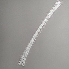 Білий дріт (в папері) №18 36 см - 25 шт
