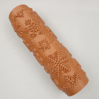 Качалка текстурна (велика) Сніжинки 20см