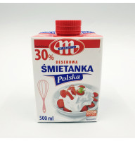 Вершки кондитерські натуральні Mlekovita 30% - 500 мл