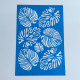 Трафарет Монстера 10х14.5 см