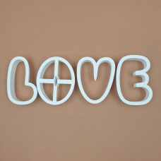 Вирубка Літери LOVE 4 см