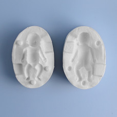 Силіконовий молд 3D дитина 3.5х5.0 см