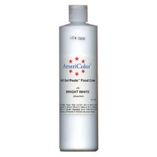 Гелева фарба AmeriColor Яскраво-біла/Bright white 170 г