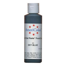 Гелева фарба AmeriColor Небесно-блакитний/Sky Blue 128 гр