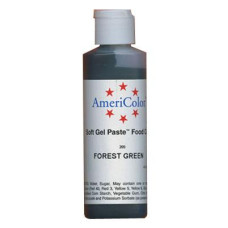 Гелева фарба AmeriColor Зелений ліс/Forest Green 128 гр