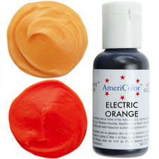 Гелева фарба AmeriColor Помаранчевий електрик/Electric orange 21 гр