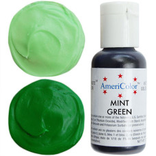 Гелева фарба AmeriColor Зелений ментол/Mint Green 21 гр