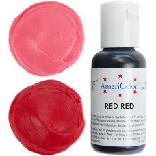 Гелева фарба AmeriColor Яскраво-червона/Red Red 21 гр