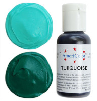 Гелева фарба AmeriColor Бірюза/Turquoise 21 гр